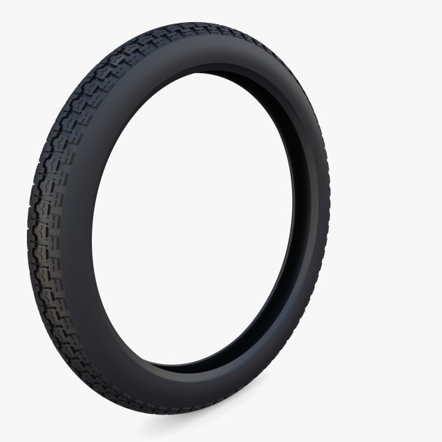 moped tire 3D Модель .c4d .max .obj .3ds .fbx .stl .blend 