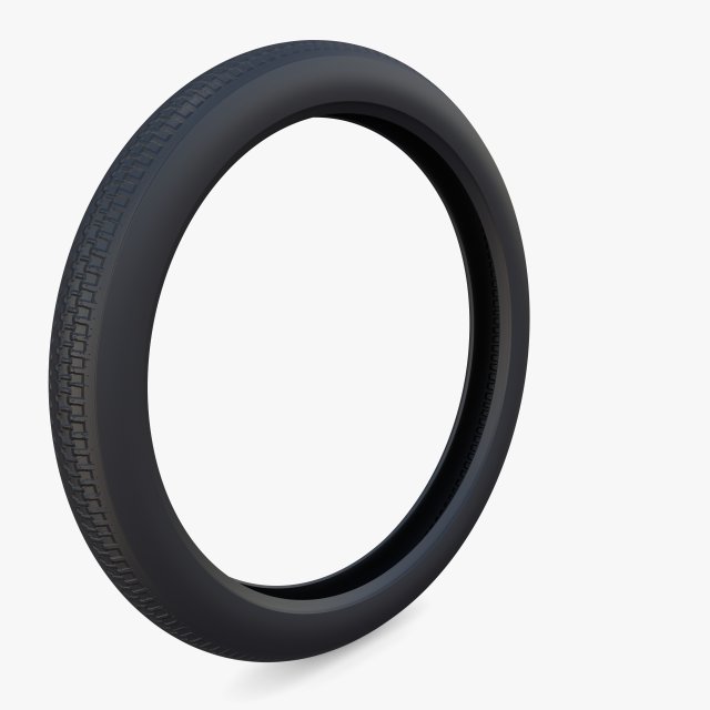 moped tire low poly 3D Модель .c4d .max .obj .3ds .fbx .stl .blend 