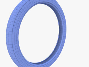 moped tire low poly 3D Модель