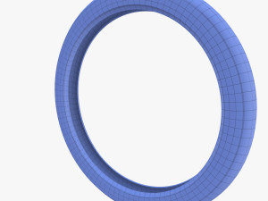 moped tire low poly 3D Модель