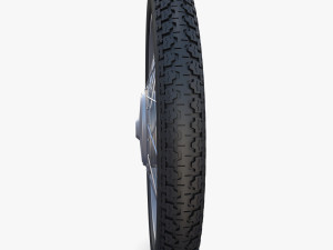 moped wheel 3D Model
