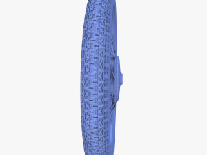 moped wheel 3D Model
