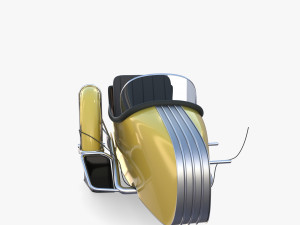 motorcycle sidecar Modelo 3D