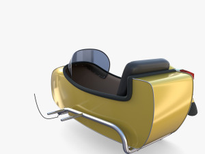 motorcycle sidecar Modelo 3D