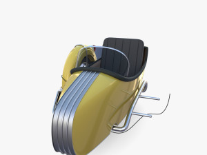 motorcycle sidecar Modelo 3D
