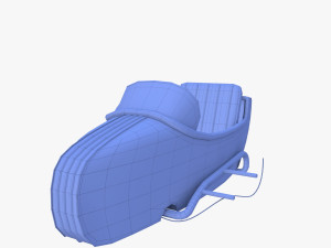 motorcycle sidecar Modelo 3D