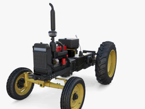 Telaio del trattore Modello 3D