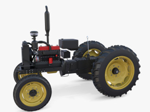 Tractor Chassis 3D Model