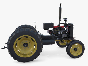 Tractor Chassis 3D Model