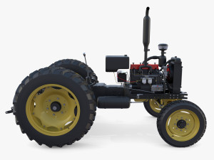 Tractor Chassis 3D Model