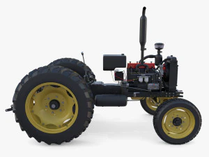 Telaio del trattore Modello 3D