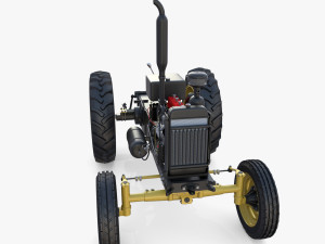 Tractor Chassis 3D Model