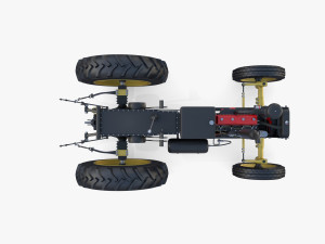 Tractor Chassis 3D Model
