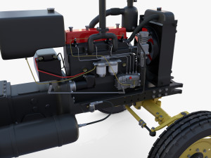 Tractor Chassis 3D Model