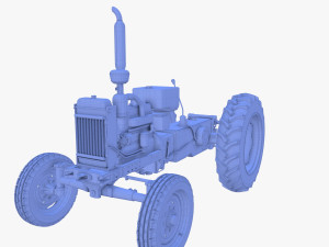 Tractor Chassis 3D Model