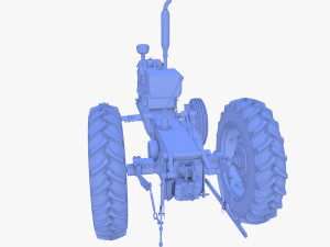Tractor Chassis 3D Model