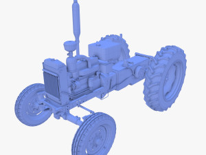 Tractor Chassis 3D Model
