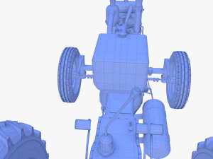 Telaio del trattore Modello 3D