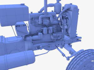 Tractor Chassis 3D Model