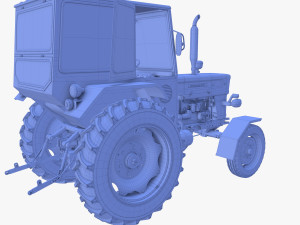 U650 Tractor v2 3D Модель