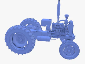 U650 Tractor v2 3D Model