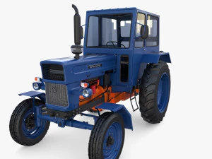 Trattore U650 v3 Modello 3D