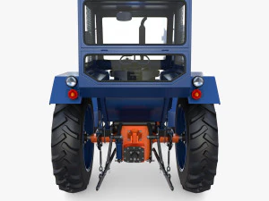 Trattore U650 v3 Modello 3D