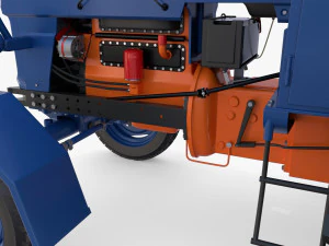 Trattore U650 v3 Modello 3D