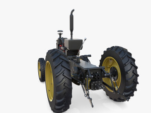 U650 Tractor v3 3Dモデル
