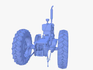 Trattore U650 v3 Modello 3D