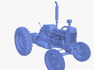Trattore U650 v3 Modello 3D