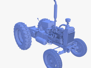 U650 Tractor v3 3Dモデル