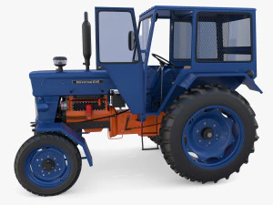 Trattore U650 v3 Modello 3D