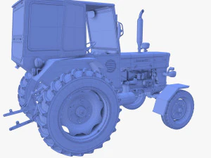 Trattore U650 v3 Modello 3D