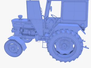 Trattore U650 v3 Modello 3D