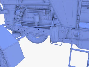Trattore U650 v3 Modello 3D