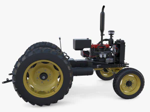 U650 Tractor v4 3D Model