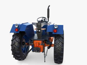 U650 Tractor v6 3D Модель
