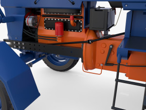 U650 Tractor v6 3D Модель