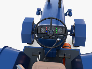 U650 Tractor v6 3D Модель