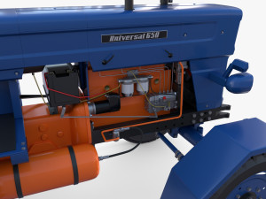 U650 Tractor v6 3D Модель