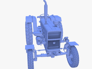 U650 Tractor v6 3D Модель