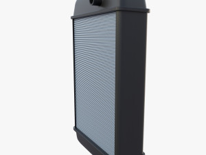 Tractor Radiator 3D Model
