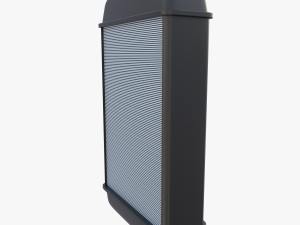 Tractor Radiator 3D Model
