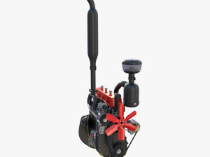 Tractor Engine Modelo 3D