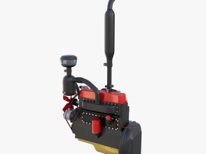 Tractor Engine Modelo 3D