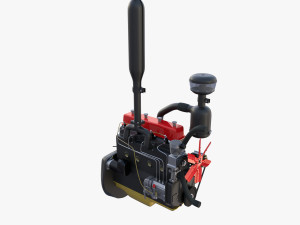 Tractor Engine Modelo 3D