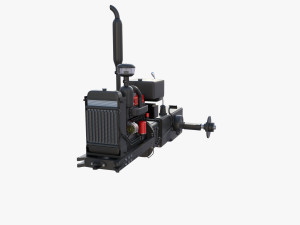 Tractor Drivetrain 3D Модель