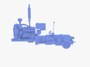 Tractor Drivetrain 3D Модель