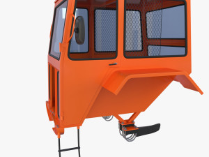 Tractor Cabin 3D 모델